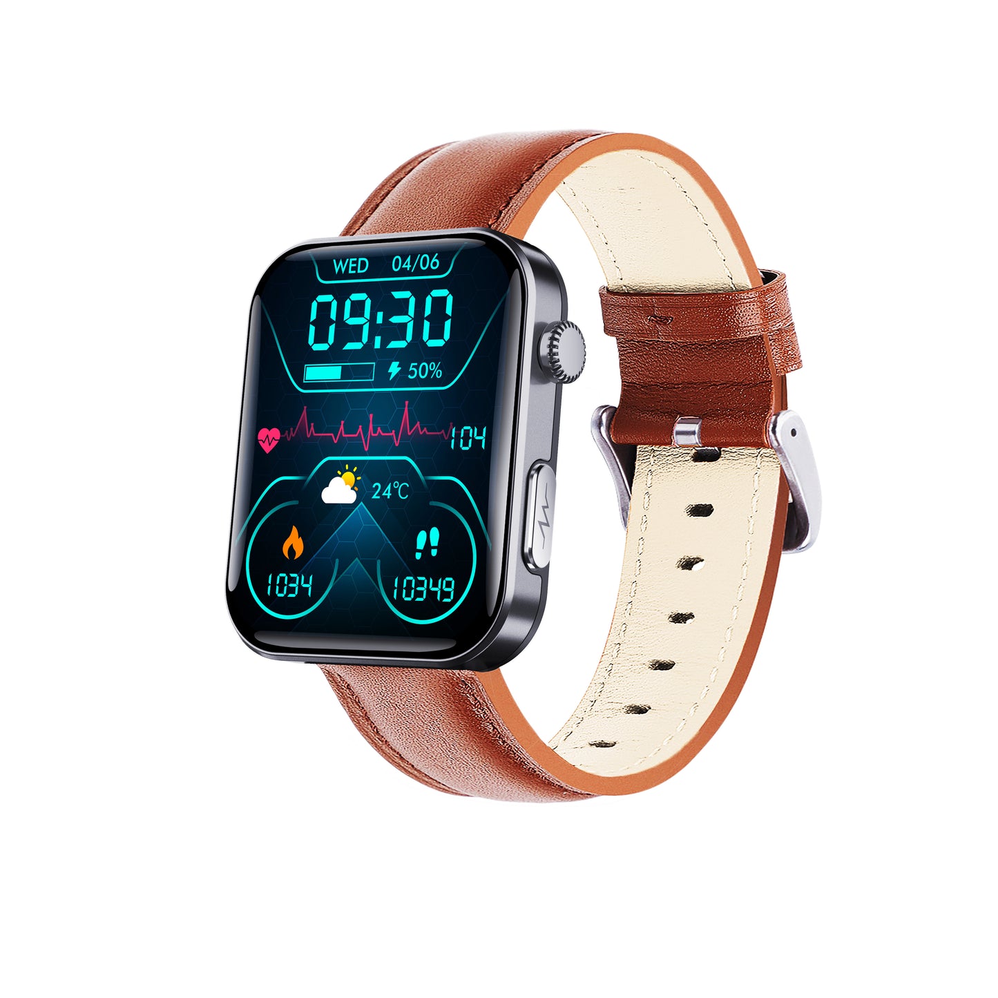 Men’s & Women’s Smartwatch – Health Monitoring, IPS Display