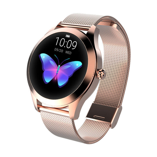 Elegant Women's Smartwatch with Heart Rate and Sleep Monito